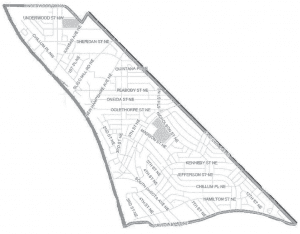 LRCA Boundary Map