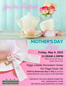 2022 LRCA Mother's Day Tea